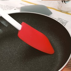 파미레 국산 MANI 실리콘 알뜰주걱 (선택1) 대일 주방조리도구 키친툴 요리주걱 실리콘요리 스패츌라, 1개, 레드