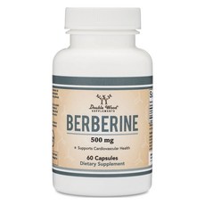 Double Wood Berberine 500mg 膠囊, 60錠, 1個