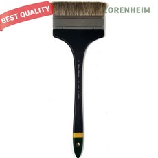 로렌하임 화홍 백붓 112 7호 125mm 백모 채색붓 유화수채용 1개입 넓은붓