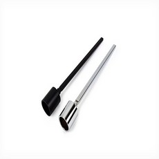 마룸마켓 심플 촛불덮개 촛불끄개 향초덮개, 실버