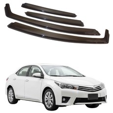 比德堡 崁入式晴雨窗 標準款 豐田TOYOTA ALTIS 11代 2013-2018年專用 遮陽擋雨, 1個, ALTIS  2013- 全車四片送贈品