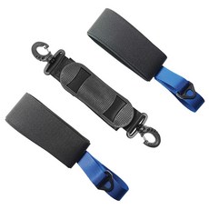 스키 캐리 숄더 롱 스트랩 스케이트 보드 어깨 줄 끈 F-6093, 블랙+블루, 1개