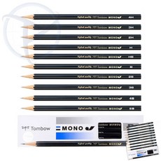 TOMBOW 모노J 연필 2H 부드러운연필