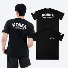 [2P] 공군 ROKAF 로카 반팔티 (2color) - 코리아 에어포스 로카프 공군 로카티 남여공용 체육대회 반티 단체티