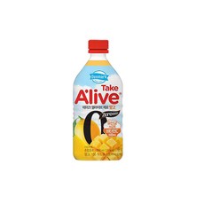 덴마크 테이크 얼라이브 제로 망고 500ml 4개