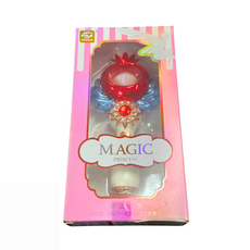 MLX 魔法公主棒 兒童角色扮演玩具 夢幻公主造型，安全無毒材質，激發無限想像力, 小款 8872鑽石白, 1個