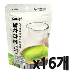 몽뜨 말차라떼캔디, 16개, 27g
