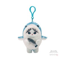 소망상점 모후샌드 블루바이냥 상어 코스튬 (13cm) 키링선물