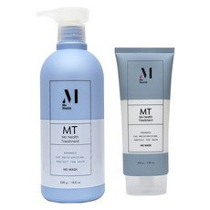 MT 모헬스 노워시 행구지 않고 바르는 헤어팩 트리트먼트 200g+530g