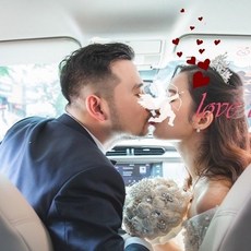拾光優選好物 新娘手捧花水晶鉆石 婚禮中式婚禮絲帶仿真花新郎接親迎親手伴, 公主白（奶白）,靚麗鉆珠, 1個