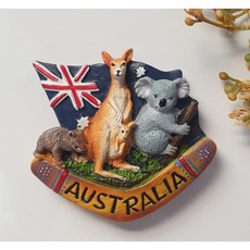 냉장고자석 호주 뉴질랜드 부다페스트 동유럽 북유럽 마그넷 마그네틱 기념품, A08. 호주 코알라
