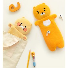 카카오프렌즈 KF 납작 인형 필통, 1개, 라이언