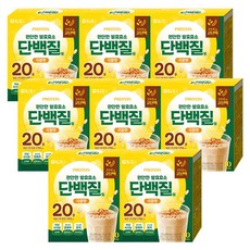 담터 편안한 발효효소 단백질밀 곡물맛 10T, 8개