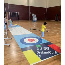 미니 플로어컬링 실내 취미 커롤링 장비 컬링 세트 협동, 1.8x10m 트랙, 기본 모델명/품번