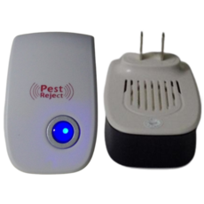 Pest Reject 超音波驅蚊器 安全無毒物理驅蟲 節能省電 居家必備, 1個, 1個裝