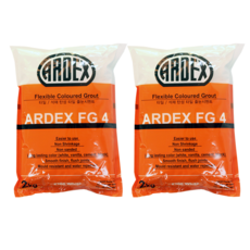 아덱스 줄눈 시멘트 타일 고급 인테리어 FG4 2kg, 2개, 그레이