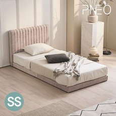프네오 쉬고01 패브릭 저상형 패밀리침대 프레임 SS YS22210, 스므디핑크_22210