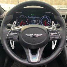 제네시스 G70 2017~ 지시그니처 패들쉬프트 연장킷 용품 튜닝 차량 자동차 악세사리 H1, 실버