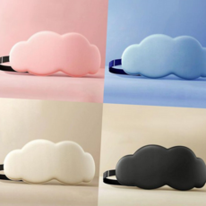 3d 수면 안대 부드러운 필수템 데일리 클라우드 수면 안대 암막 낮잠, 핑크