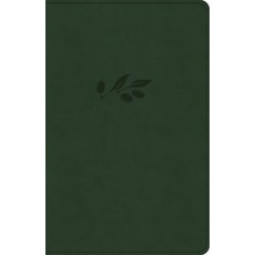 (영문도서) NASB Large Print Personal Size Reference Bible Olive Leathertouch Imitation Leather, Holman Bibles, English, 9781087756264
