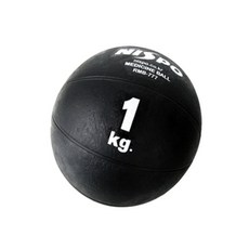 니스포 고무 메디신볼 1kg 웨이트볼 홈트볼