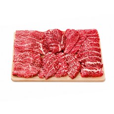 춘자네농축산 투뿔 한우 실속 세트 소고기 모듬 구이용, 400g, 2개, 1+1투뿔실속세트 800g