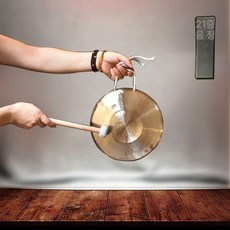 징 꽹과리 농악기 악기 풍물놀이, 기본 색상, 1개