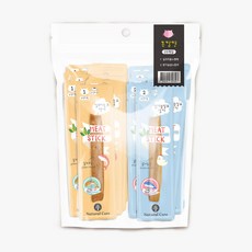 네츄럴코어 고양이간식 미트스틱 + 캣쵸, 140g, 1개