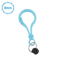 디폼블럭8mm320개 세트&부자재, K16_8mm디폼블럭 검정블럭+하늘고리(10개), 1개