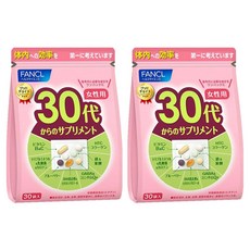 fancl 女性綜合維他命 30歲以上適用, 2個, 210顆