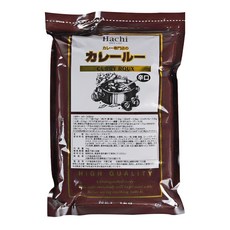 하치 카레루 - 일본 하찌 카레가루 약간 매운맛 하치 커리파우더 분말 카레분 스프카레 드라이 카레, 1개, 1kg
