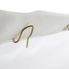 교체용 레일용 커튼핀 메탈 튼튼한 고정용 커튼핀 6P, 6개