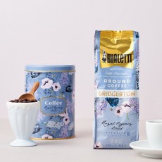 비알레띠 브리저튼 로얄 리젠시 블렌드 250g(틴케이스 포함), 250g, 모카포트, 1개
