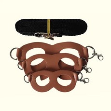 4 개대 Sugar Quoll 하네스 가죽 끈 세트 애완 동물 작은 동물을 탈출 방지 조절 칼라 햄스터 Sugar Gliders Squirrels