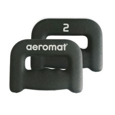 【神拳阿凱】D型啞鈴 2磅 1對 台灣製造健身啞鈴 拳擊/跳舞/有氧啞鈴, 1個