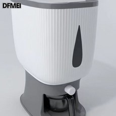 DFMEI 計量米桶家用米缸按壓出米塑料米桶5Kg防蟲防潮大米儲存桶, 1個, 參考詳情