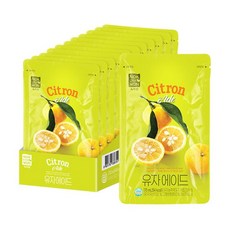 녹차원 유자 에이드 170ml (10팩), 10개