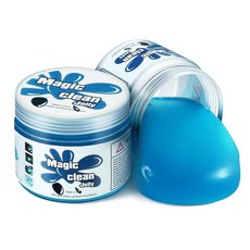 DNA MOTORING 4팩 자동차 클리닝 젤 자동 디테일링 도구 클리닝 퍼티 자동차 인테리어 클리너 자동차 젤리 클리너 키보드 클리너 자동차 청소 용품 TOOLS-00, 블루