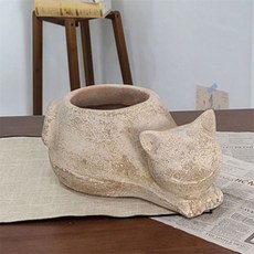 달빛홈즈 토기화분 동물 토분 고양이