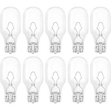 T5 조경 조명 전구 12V 7와트 T10 저전압 12볼트 웨지 베이스 말리부 따뜻한 흰색 2700K 야외 정원 데크 파티오 잔디밭 RV 자동차 10개 세트, T5 조경 조명 전구 12V 7와트 T10 저전압 12