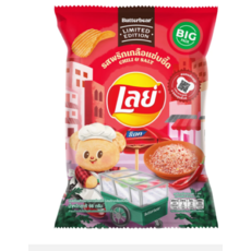 Lay's 辣椒鹽味 限量版 大包裝, 66g, 1個