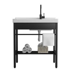 철제 세면대 욕실 간이 세면기 빨래판 다용도실 소형, 70cm 메인 상품, 1개