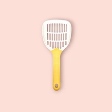 고양이 배변 모래 똥 푸는 삽 1P 옐로우 q_d82ezO