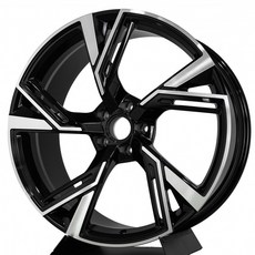 麗車坊 鋁圈 HJ0085 鍛造 21吋 5孔112 提升操控性 輕量化設計, 1個