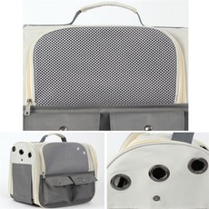 투제이 포에버펫 반려동물 백팩 이동가방(그레이)