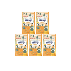 킨초 카오링 KC인증 성인용 야외팔찌 그린향, 5개, 옐로우
