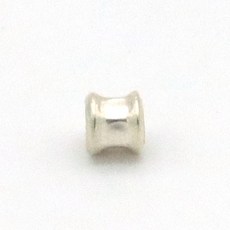 카렌실버 925 은 심플한 통 모양 관통형 펜던트 목걸이 팔찌 DIY 재료