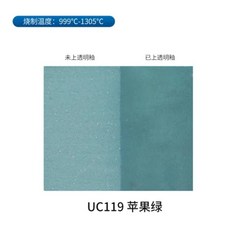 언더글레이즈 컬러 세라믹 유약, 1개