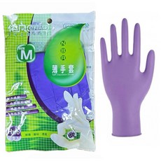佑凡 NBR薄手套, 1個, M號