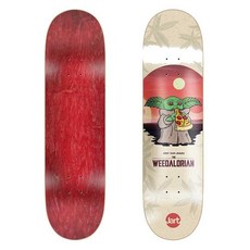 Nevermind.INC JART 8.5吋滑板板身 - Stay High Series灰色, 1個